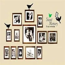 Removable Photo Frame Wall art Stickers Vinyl Decals Home Decor Sticker 90x60 centimeter