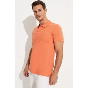 June Men's Basic Cotton Polo Neck Regular Fit T-Shirt