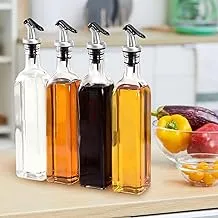 Special Offer - Oil Dispenser Bottle (Thirty Pieces), 17oz/500ml Oil and Vinegar Dispenser Bottle, Kitchen Bottles with Airtight Spout and Pour Spouts