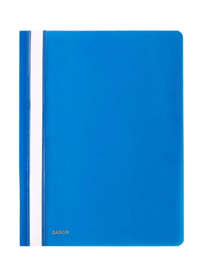 sasco Sasco Pack of 12 A4 Plastic Files - Blue