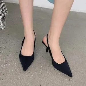 Stylish Women's Heels - Black