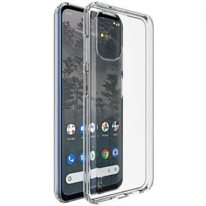 حافظة هاتف شفافة من مادة TPU لهاتف Nokia G60 5G