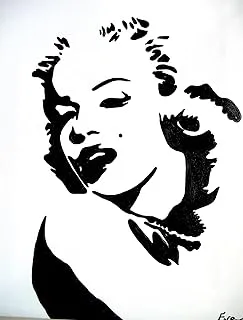 Marlin Monroe Sticker