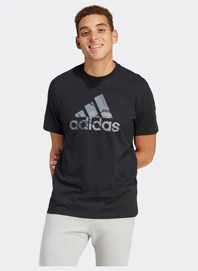 Adidas Camo Badge of Sport Graphic T-Shirt