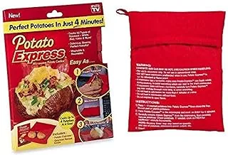 POTaTO eXPReSS - PeRFeCT OVeN BaKeD POTaTOeS IN JUST 4 MINUTeS, UNIQUe INSULaTION DeSIGN THaT CReaTeS a STeaM POCKeT TO GIVe YOUR POTaTO JUST THe RIGHT aMOUNT OF