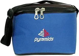 Pyramids Soft Cool Bag, 9-Liter Capacity, Blue