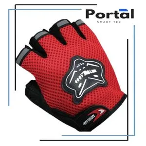 Half Finger Motorcycle Gloves For Joint Protection, Waterproof Padded