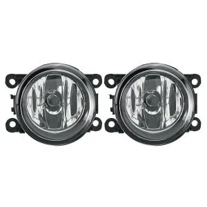 1 Pair Front Bumper Fog Light Lamps with H11 for Ford Focus Suzuki Swift New Alto Renault Peugeot Citroen Anti-Fog Lens