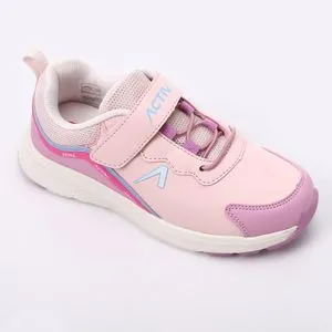 Activ Girls Light Rose With Touch Of Light Blue Sneakers