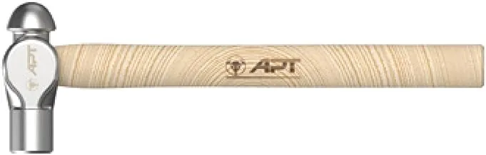 APT AH0201140-016 Ash Wooden Handle Ball Pein Hammer 16.0 Ounce