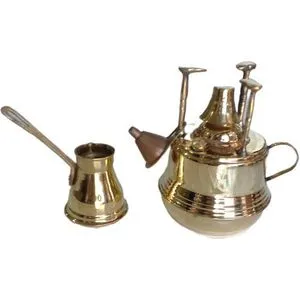 Copper Coffee Maker, Size 3 +pot Size 2