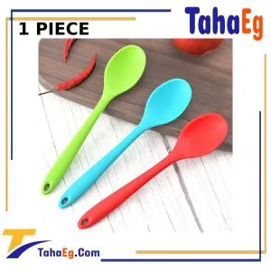 Offer Taha Heat Resistant Silicone Spoon 1 Piece