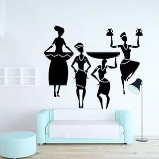 African Ladies Tribe Wall Sticker