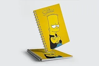 Simpson Note Book A5-100 Papers - Wooden Cover