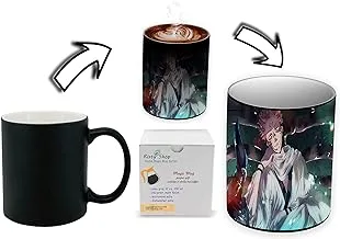 Risty Shop Jujutsu Kaisen (Style-114) Gourmet Coffee Magic Mug Superhero Jujutsu Manga Anime Lovers Capacity 350 ml, Dishwasher, Microwave Safe, Must Buy, Birthday Gift.