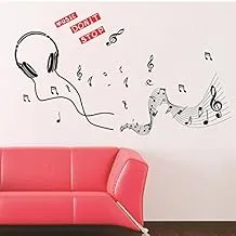 Removable Listen Music Notes Wall Sticker Vinyl Decal Home Decor Wallpaper