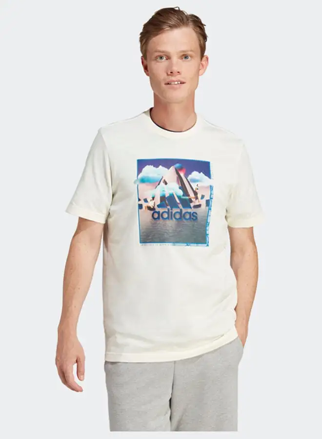 Adidas Landscape Badge Graphic T-Shirt