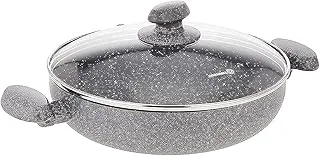 Korkmaz Mia Granite Low Casserole 26X6 Cm