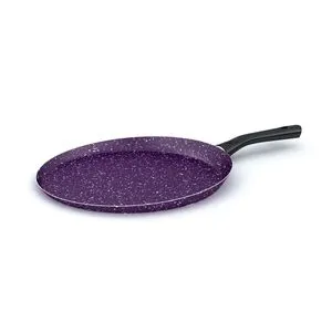 Lazord Granite Crepe Pan - 30cm - Purple