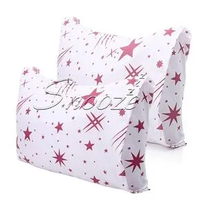 Snooze Pillowcases Set, 2 Pcs, 45*65 Cm, (Kashmir Stars Design)