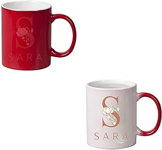 Magic Mug For Coffee or tea, Sara mugM-RED-02243 RED