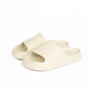 Waves Slide Slipper For Kids - Off White