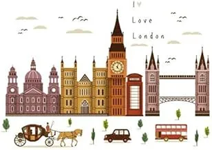 British Style London Wall Decal Sticker