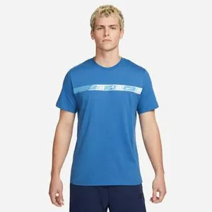 Nike M Nsw Repeat Ss Top Tees - Blue