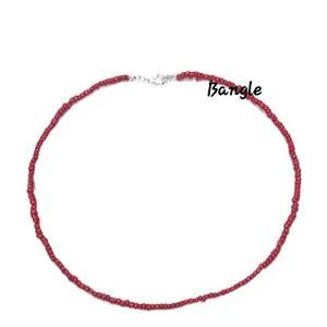 Fashion Choker Beads Necklace Red