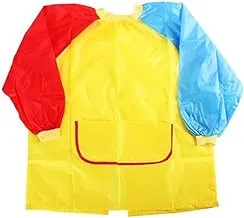 Yiwu 69531 Plastic Coloring Apron with Sleeve for Children, Large