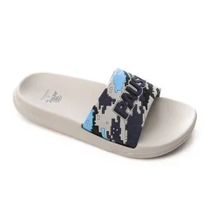 Activ Camouflage Grey & Shades Of Blue Boys Sliders