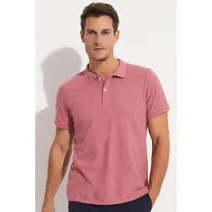 June Men's Basic Cotton Polo Neck Regular Fit T-Shirt