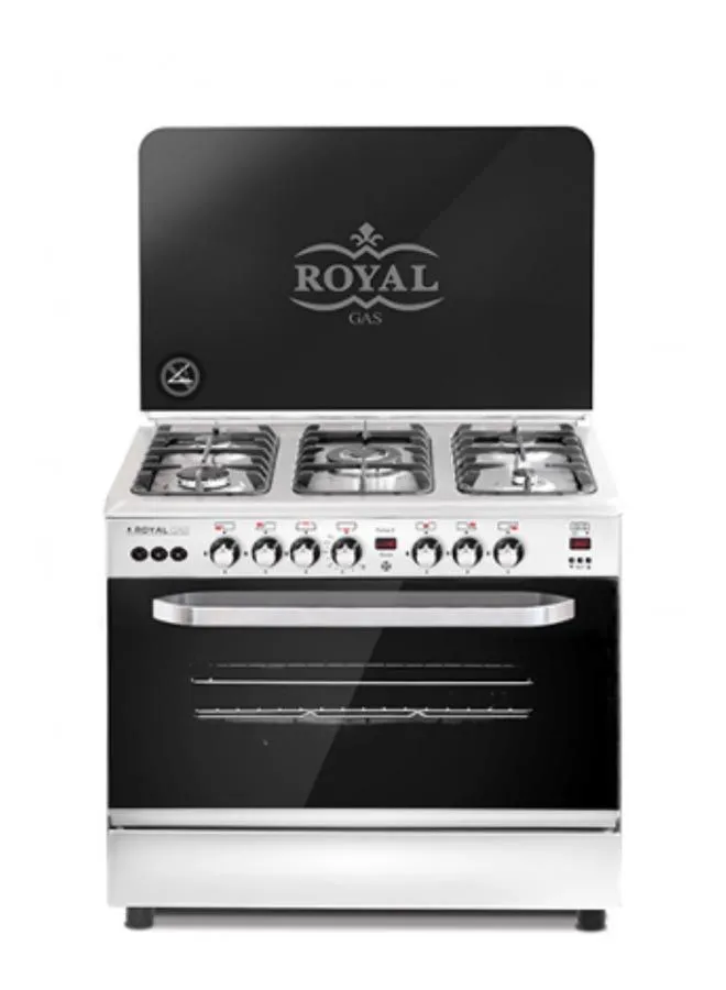 ROYAL GAS Royal Master Chef Sensor 90 Cast Gas Cooker Full Digital Safety 5 Burners