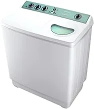 Toshiba VH-620 Top Load Half Automatic Washing Machine with Two Motors, 6 Kg - White