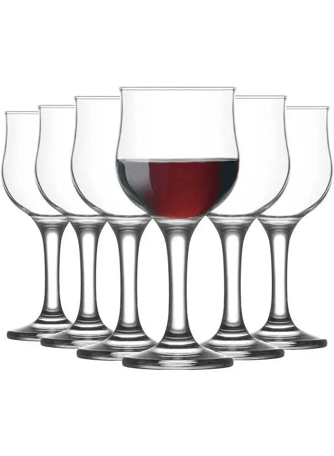 LAV 6 Piece Glasses Set 6 oz- Clear