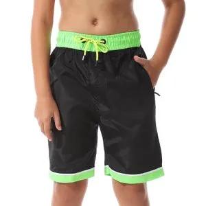 Caesar Boys Swim Short With Multi Design