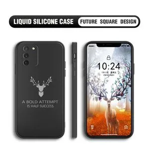 Samsung Galaxy S10 Lite Case Deer Silicone Phone Cover