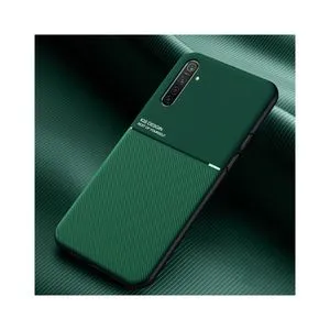 OPPO K5 / Realme X2 / Realme XT Case,LaimTop Fashionable Moire Embedded Iron Plate Ring-free Bracket Phone Case (Compatible With Magnetic Car) For OPPO K5 / Realme X2 / Realme XT