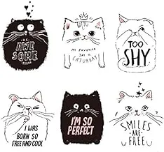 Removable Cartoon Animal Cats Large Wall Stickers (60 x 90cm)