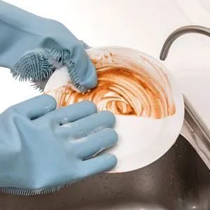 Silicone Washing Gloves