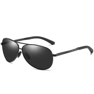 Fashion Men Vintage Aluminum Polarized Sunglasses