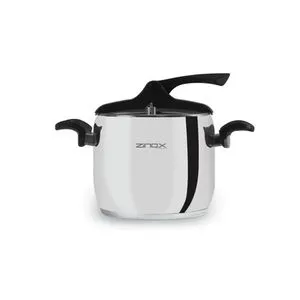 Zinox Pressure Cooker 8 Liters Manual - silver