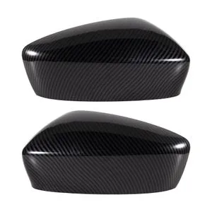 Carbon Fiber Pattern Door Rearview Mirror Cover Cap Housing Fit for Mazda 3 Axela 2014-2016 Car Accessories