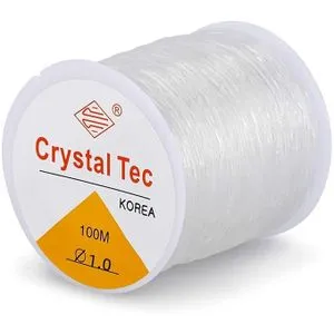 Butterfly 1mm Thick Clear Elastic String - 100m Elastic String