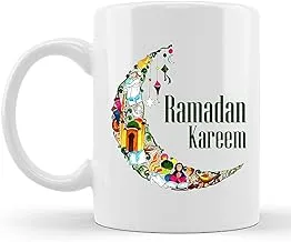 كوب رمضان للشاي والقهوة - هدية بمناسبة شهر رمضان (تصميم 10)