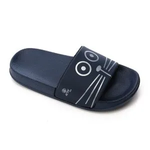 Activ Kitty Kids Navy Blue Summer Sliders