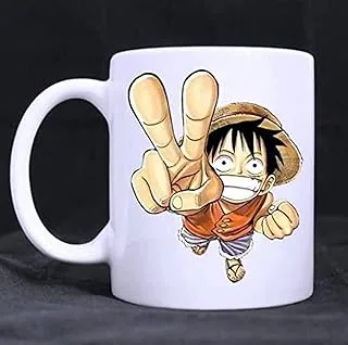 كوب قهوة من RYN Anime One Piece Luffy Personaliz