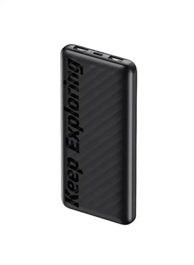 Oraimo 10000 mAh Oraimo OPB-P118D 2.4A Max Fast Charging Portable Power Bank Black