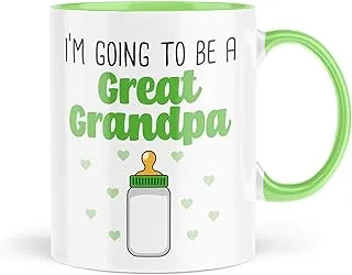 New Great Grandpa Mugs | Going to be A Great Grandpa Mug | Pregnancy Announcement Coffee Cups | Cute Baby Shower Mug for Grandad MBH1308