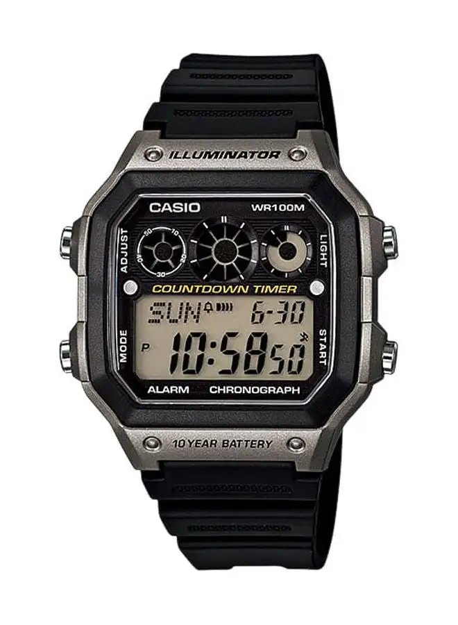 CASIO Resin Digital Wrist Watch AE-1300WH-8AVDF